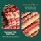 Christmas Gift bags 24Pcs 8.6x7x3.3'' Kraft Paper Bags with Handles Bulk, Christmas Bags for Gifts Holiday Gift Bags Xmas Goodie Bags, Party Favors, Candy, Treat Bags